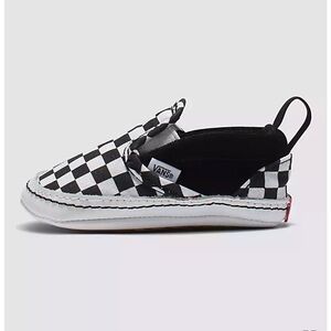 Vans Infant Slip-On V Crib Checker Shoe